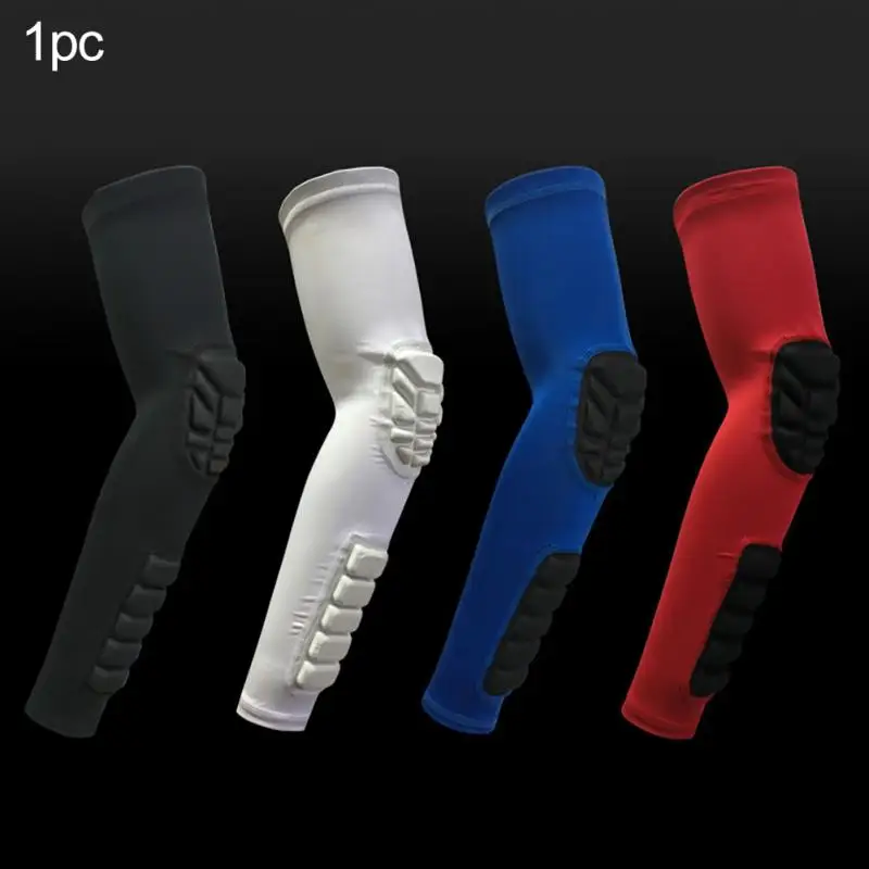 

2018 New Arrivials Sports Honeycomb Pad Crashproof Arm Guard Basketball Arm Sleeve Elbow Support Brace Wrap