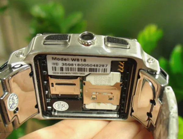 Горячая S818 IP67 водонепроницаемые Смарт часы с sim-картой камера сенсорный экран Bluetooth разблокировка GSM телефон можно плавать с ним