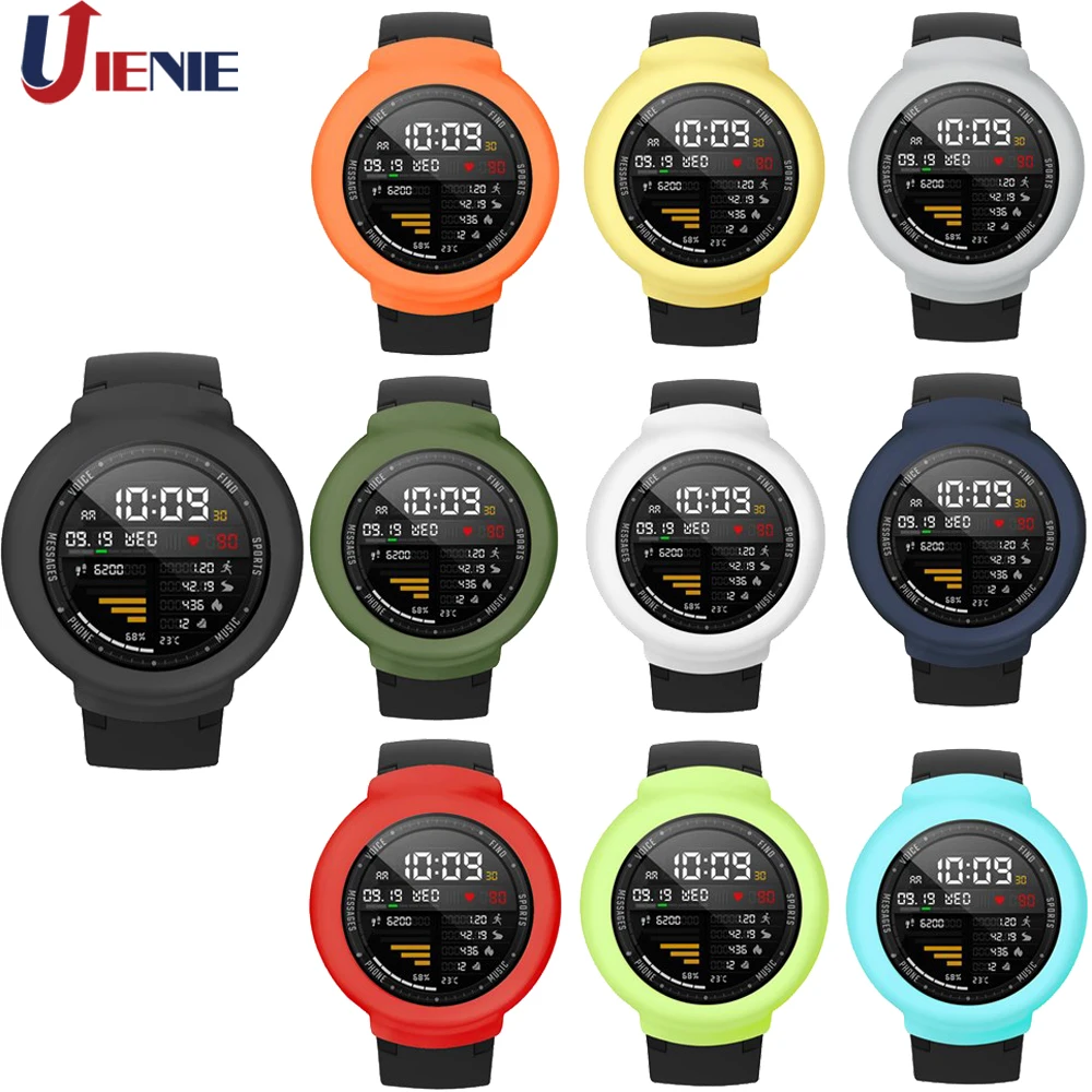 

Protective Cases TPU Shell for Xiaomi Huami Amazfit Verge Watch 3 Smart Watch Silicone Protector Frame Case Smartwatch Cover