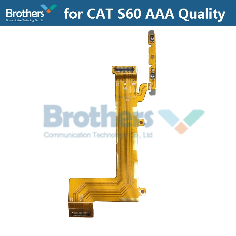 Volume Flex Cable For CAT S60 Power On Off Flex Cable for CAT S60 Mobile Phone Repair Part Replacement Part Working 1pcs AAA (1)