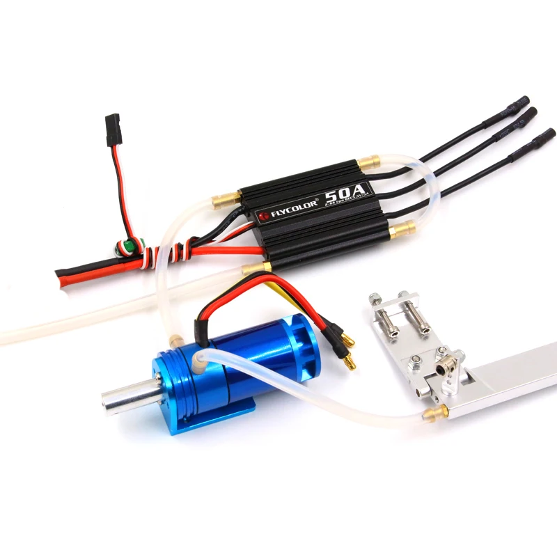 Радиоуправляемая лодка бесщеточный двигатель с ESC комбинированная система