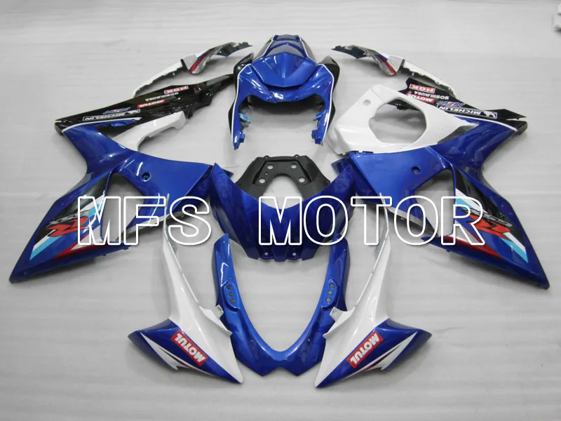 Для Suzuki GSXR 1000 К9 2009 2010 2011 2012 2013 Кузов Впрыски ABS Обтекателя комплекты GSXR1000 09-13 К9 - другие - синий/белый Для Suzuki GSXR 1000 К9 2009 2010 2011 2012 2013 Кузов Впрыски ABS Обтекателя комплекты GSXR1000 09-13 К9 - другие - синий/белый