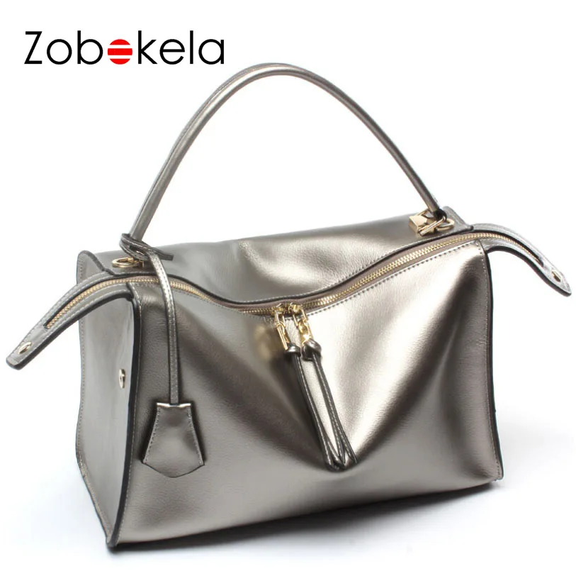

ZOBOKELA Genuine leather bag luxury handbags women bag designer high quality brand fashion women messenger bag female crossbody