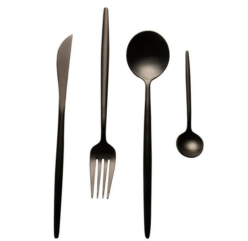 {Besteck
33} Schwarz Besteck-Kaufen billigSchwarz Besteck Partien aus China ... | {Besteck
33}