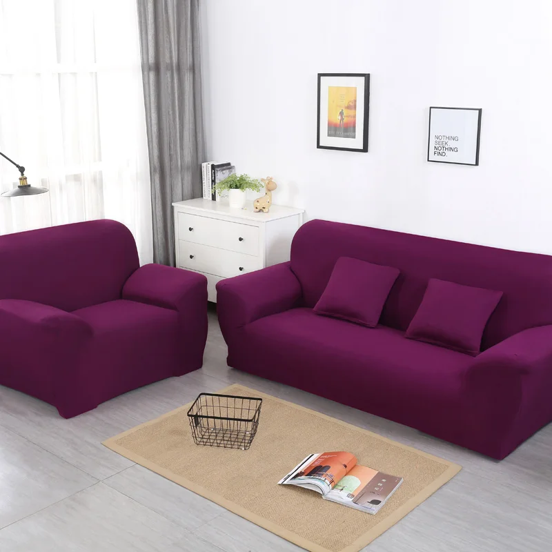 Диван Ipad Mini 1/2/3/4 местный эластичный Универсальный диванных чехлов Чистый цвет спандекс диванных чехлов Разноцветный, дополнительно - Цвет: XNY-t g z