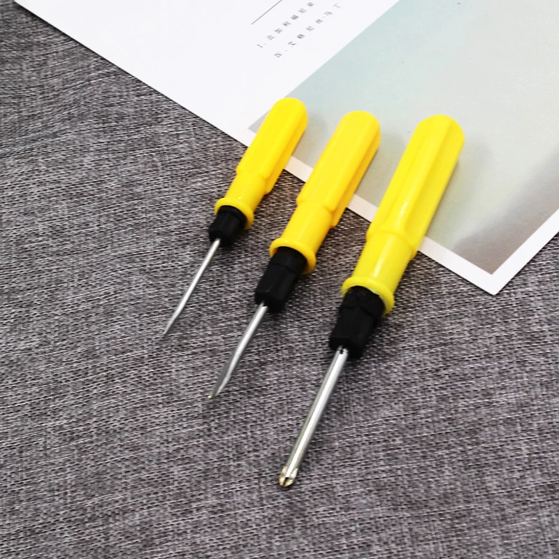 3pcs Multi function Screwdriver Dual use Screwdriver Manual Small