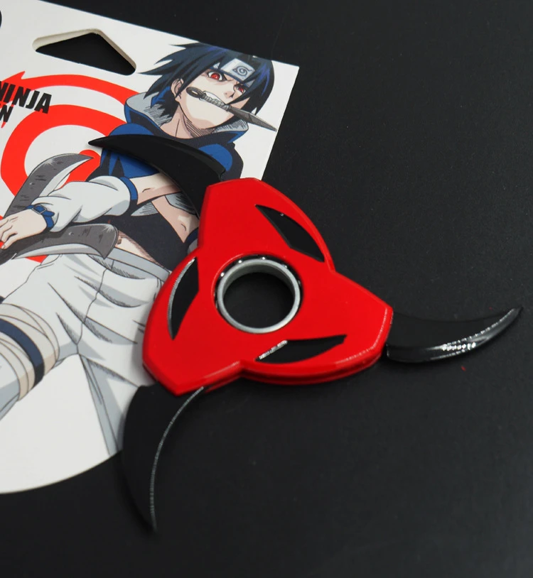ナルトカカシ万華鏡折りたたみ回転手裏剣 ベアリング回転ダーツ Cosの小道具 アニメ武器モデルおもちゃ おもちゃのナイフ Toy Knife We Knivesknife Toy Aliexpress