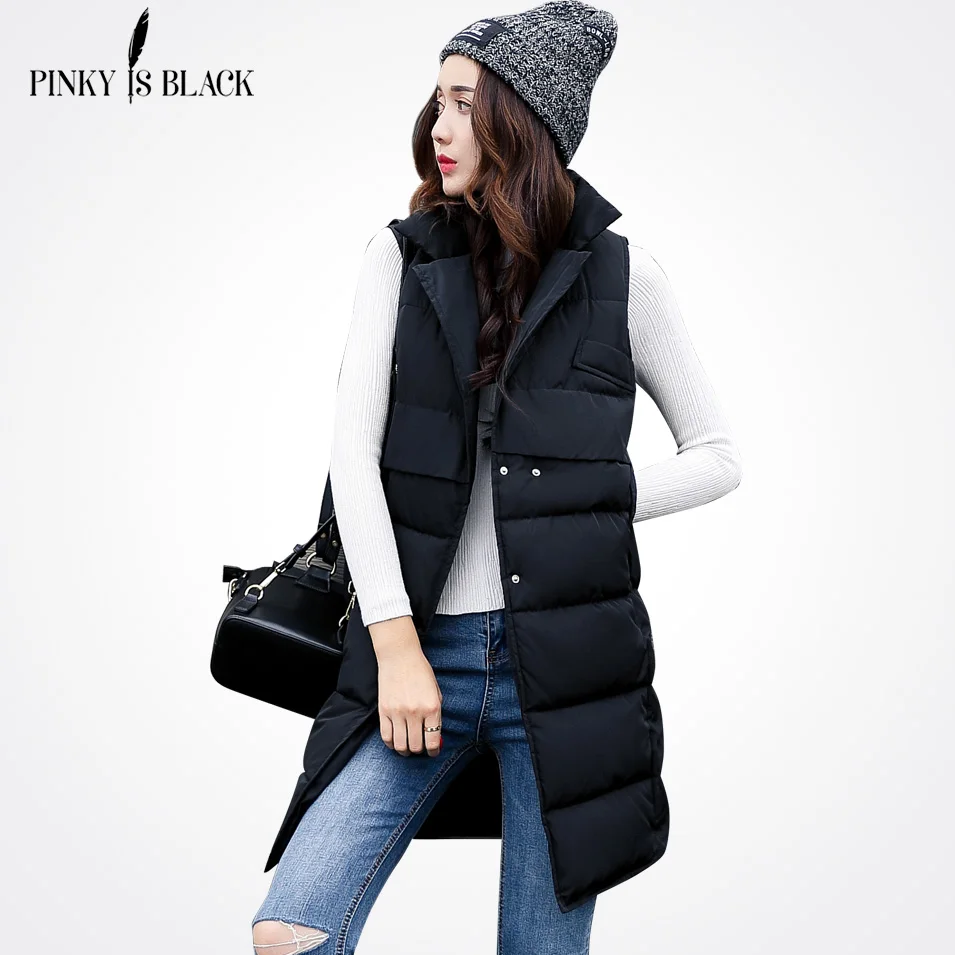 Womens long vest black and white jacket pants Womens long vest black and white jacket pants