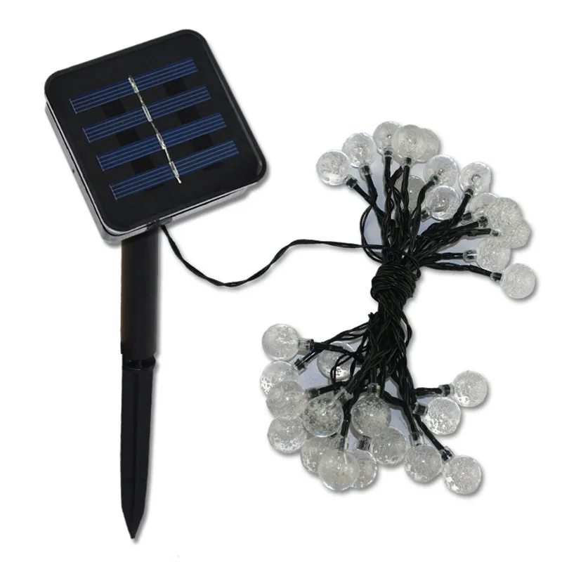 

Led solar Lights 6M 30LED Ball Shape RGB Outdoor String Light Christmas Outdoor Lighting Lampara Solar Led Exterior