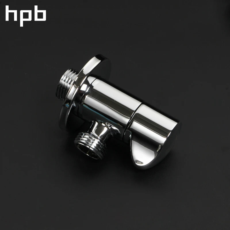 HPB Soild латунный треугольный клапан для раковины ванной комнаты и кухни кран