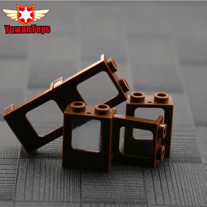 

10PCS/LOT New Hot MOC Friend City Building Blocks Small Window Furniture Supplie DIY Block Bricks Base Figures Toys For Children