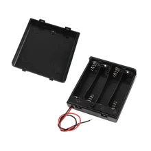 1pc AA Size Battery Storage Box Case Holder Leads With ON/OFF Switch With 2 4 8 Slots Container DIY Standard Batteries Charging gbtiger with 2 batteries