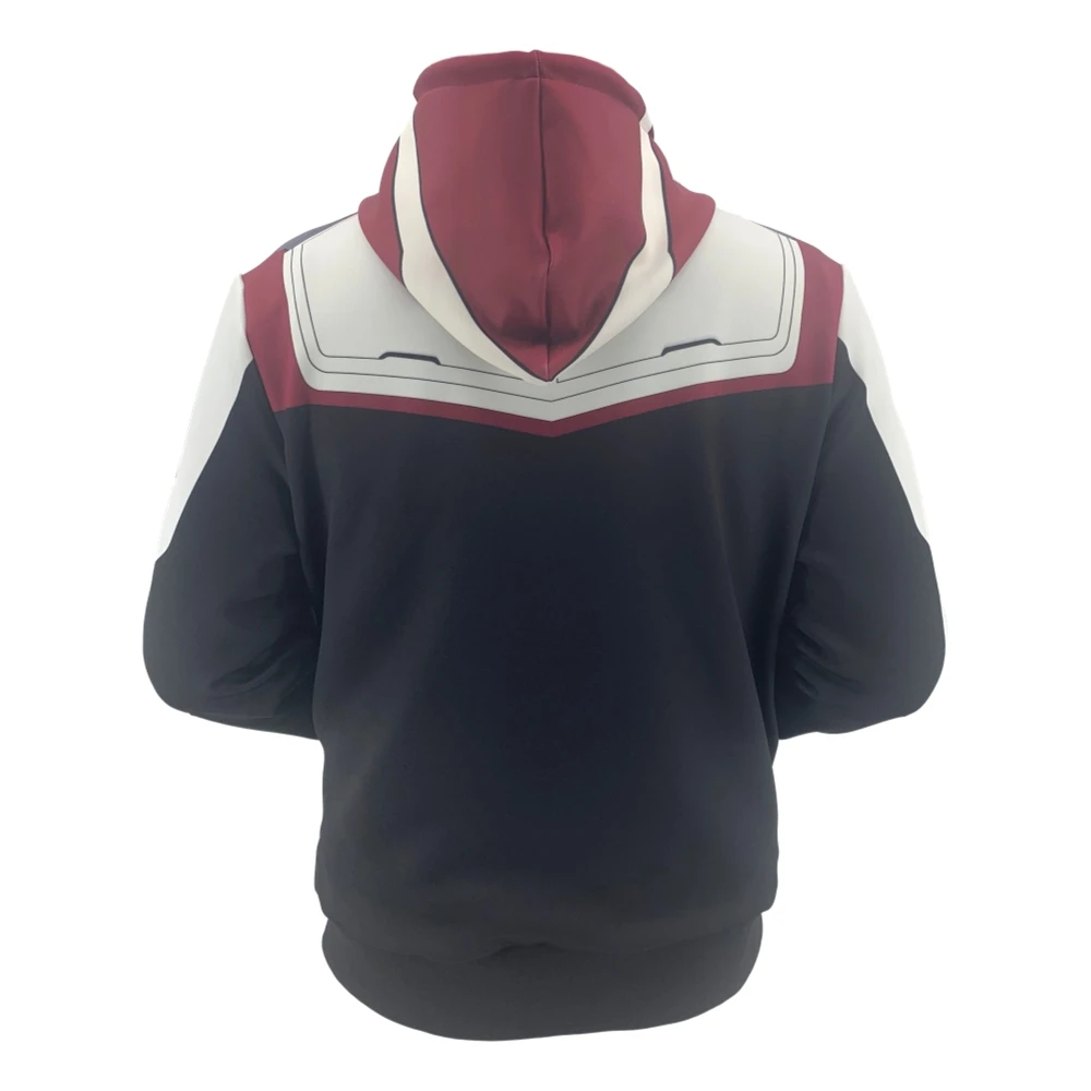 Avengers Endgame Cosplay Hoodies 3D Pullover Sweatshirt Quantum Realm Costumes Sweatshirt Hoodies Zipper