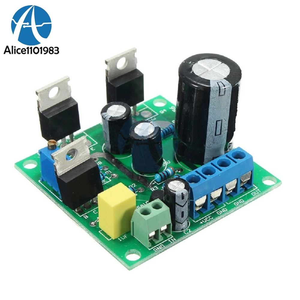 

Mini TIP41C 1 CH 1CH Mono Channel Amplifier Assemble Board Pure Class A Sealed Multi-turn Adjustable ResistorBoards Module