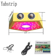 1000 W дизайн светодиодный лампы для роста растений лампа освещения с регулируемой яркостью COB полный спектр fitolampy для Крытый посева для выращивания цветов, овощей Фито лампа