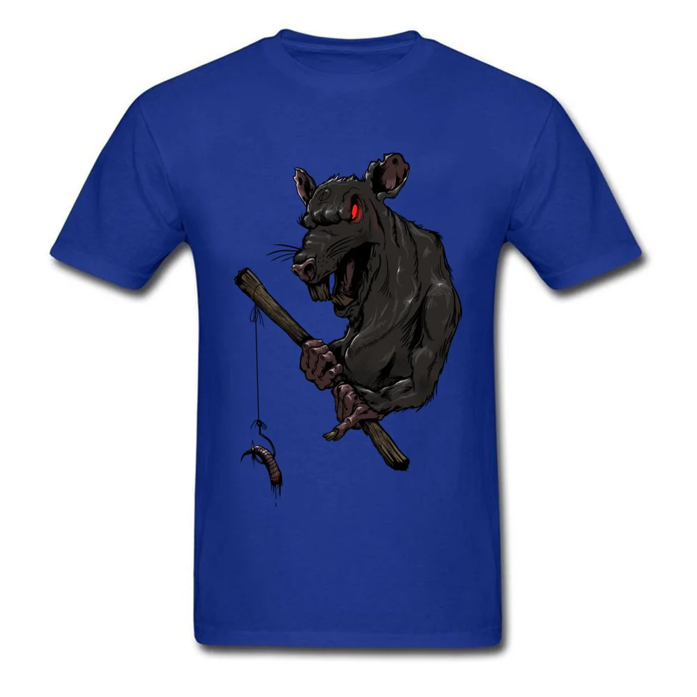 Fisherrat 100% Cotton Tops & Tees for Boys Fitness Tight T Shirts Summer Classic Round Collar Tee-Shirt Short Sleeve Fisherrat blue