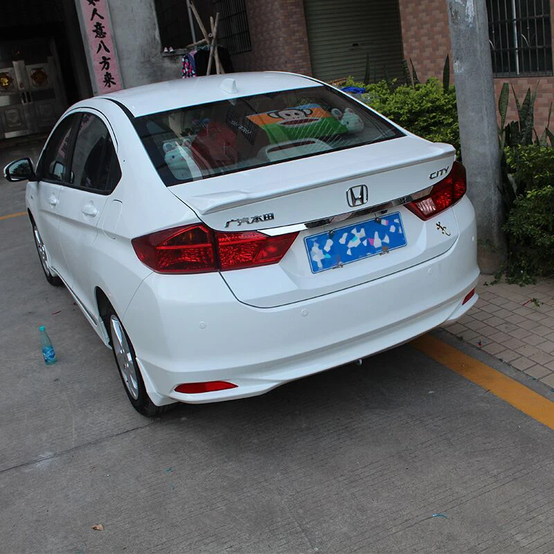 Автомобильный спойлер для Honda City Аксессуары автомобилей 2015 2016 2017 украшение