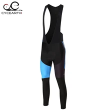 CYCEARTH зимние теплые флисовые брюки велосипедная одежда для велоспорта Ropa Ciclismo теплые брюки MTB Coolmax CELP005