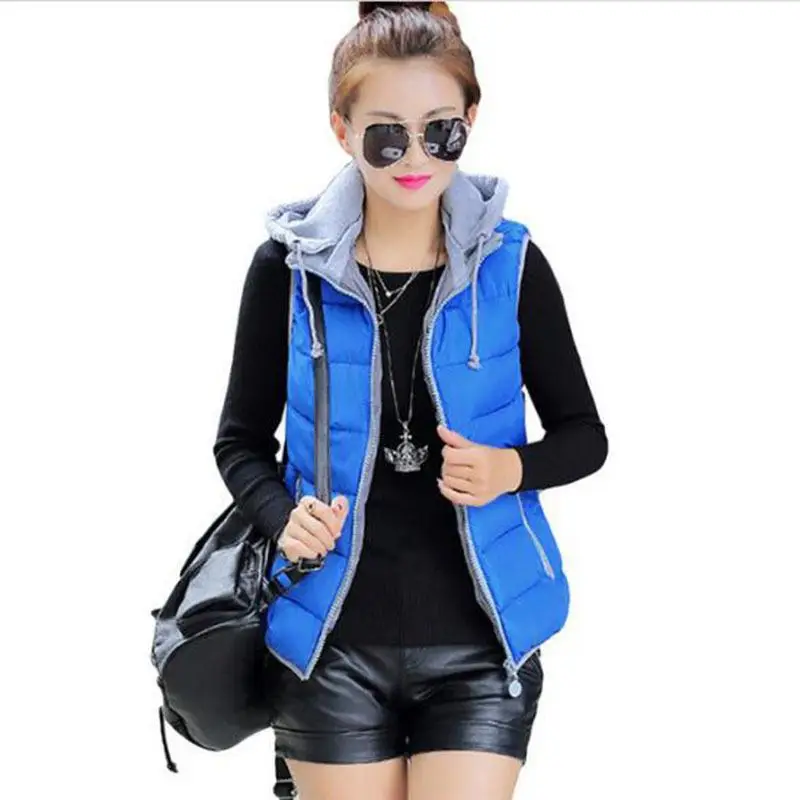 Autumn Winter Vest Women Waistcoat 2018 Female Sleeveless
