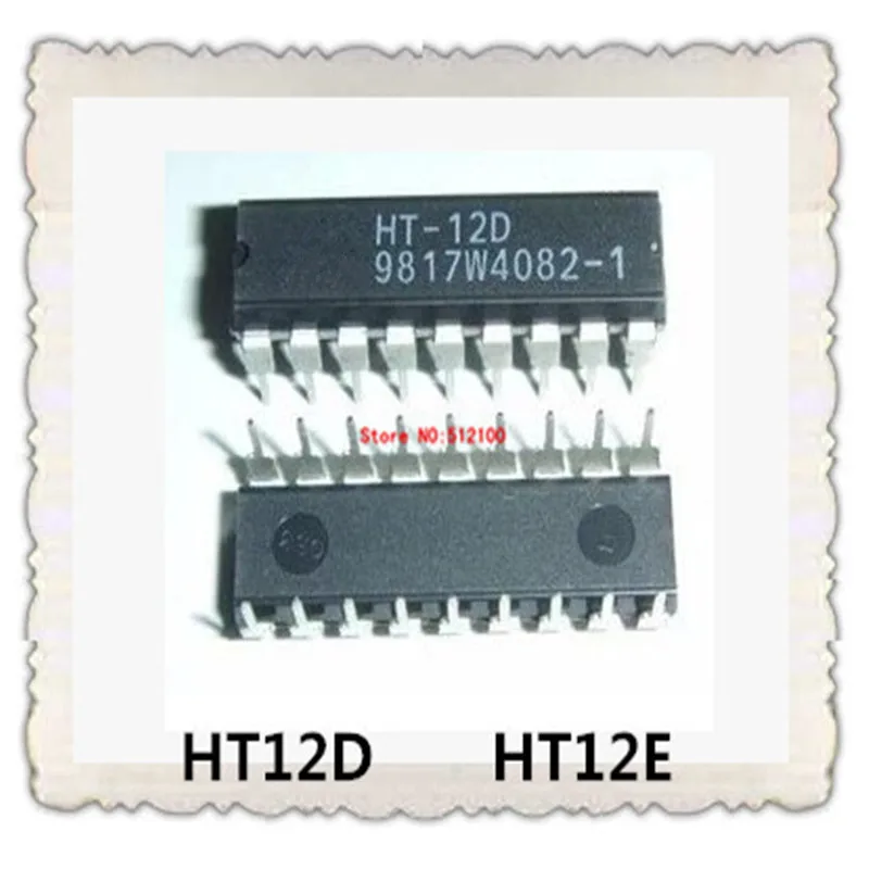 10 PCS Hotek HT12E DIP-18 HT-12E IC Remote Decoder Encoder