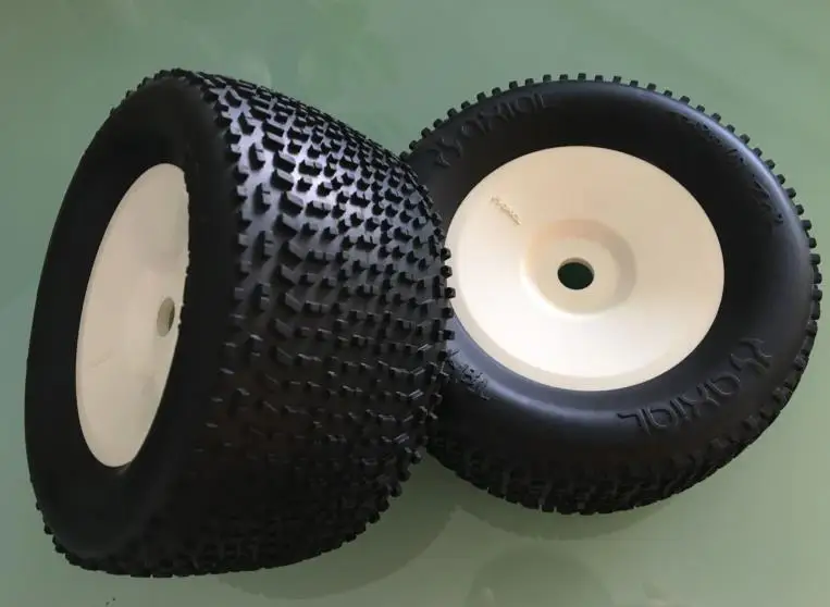 

Original Axial 1/8 Off Road RC Racing Truggy 145MM Tire set for hpi savage 4.6 ST T8TE RC Car 2pcs