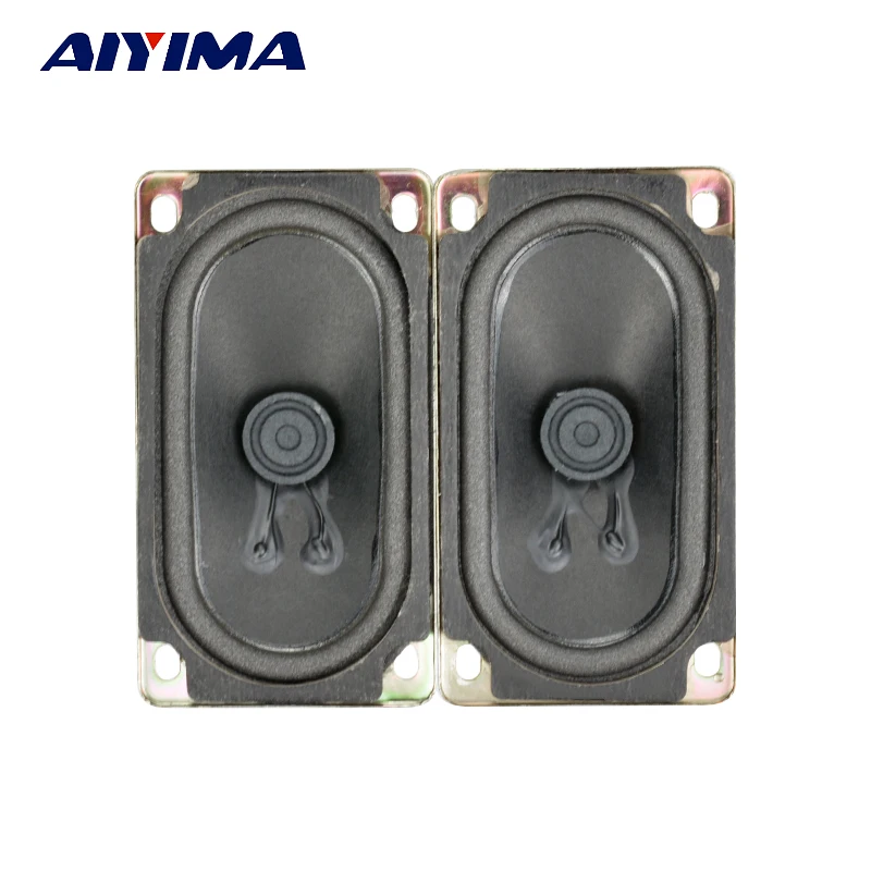

AIYIMA 2Pcs Audio Portable Speakers TV Speakers 5090 8 Ohm 5W TV Speaker DIY For Home Theater