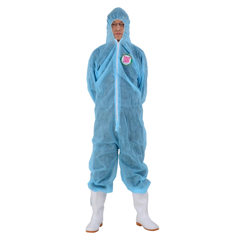 

Non-woven conjoined protective clothing experiment under isolation dusters