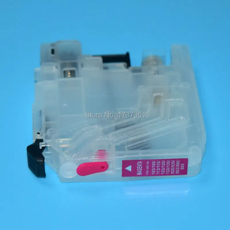 4 Refillable Ink Cartridges for Brother LC-101 103 105 107 J470 J475 J650 ARC