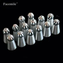 Facemile 14 шт. наконечники шаровых шариков русские глазурь