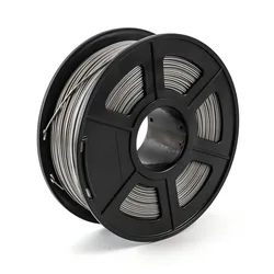 Enhanced PETG 3D Printer Filament, 1.75mm, 1kg/2.2lbs (Grey)