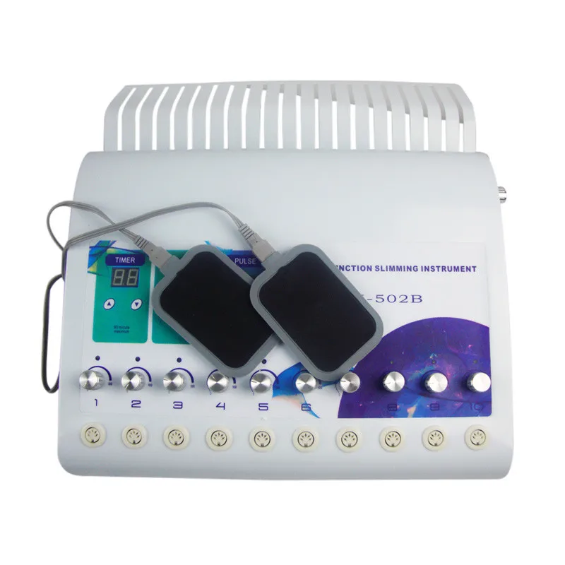 Equipamento da Beleza Máquina de Estimulação Novo Reduzir Celulite Muscular Eletrônica Slimming Tm-502b Mod. 1256358 6 Tratamentos esfoliantes e p corpo