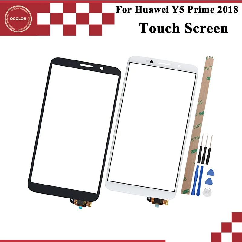 Ocolor для huawei Y5 Prime 2018 Сенсорная панель Экран планшета Сенсор Замена + Инструменты