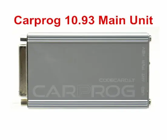 Инструмент для ремонта авто CARPROG Полный V10.05/V10.93 программист автомобильный prog V8.21 все программное обеспечение онлайн чип ЭБУ тюнинг - Цвет: 10.93 Main Unit