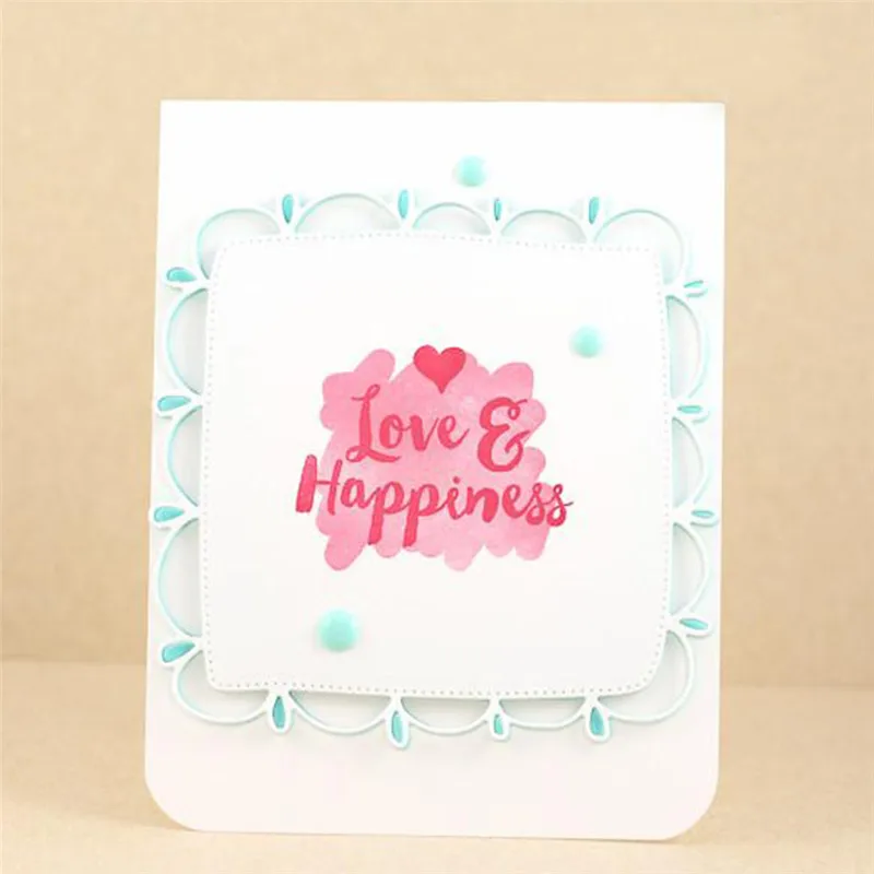 Basic Square and Circle Dies Metal Cutting Dies Frame for