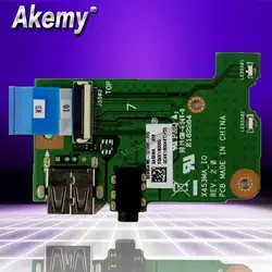 Akemy Новый! Оригинал для asus X453M X453MA F453M X403M X453M K453M X453MA_IO IO доска звуковая плата с подключением по USB