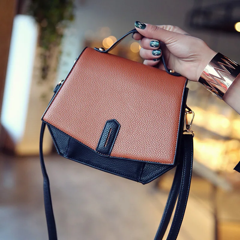 

ADiYaTe 2017 Womans Bag Sac a Main Femme de Marque High Quality Leather Fashion Square Shoulder Bags Messenger Exempt Postage