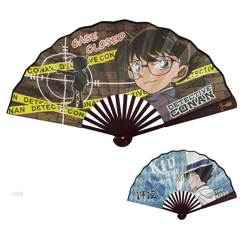 Black Butler Tokyo ghoul Rock Shooter Naruto Parasyte Conan Fate DanMachi Totoro Titan Cosplay 8 &quotскладной Ручной Веер
