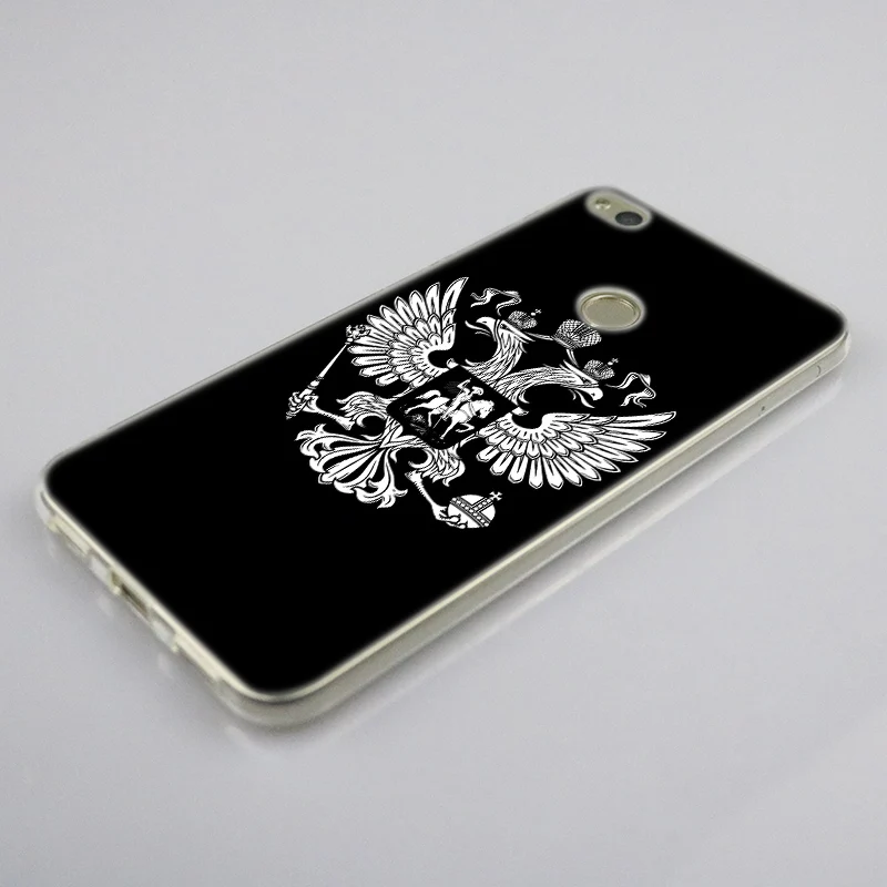 Мягкий силиконовый чехол с эмблемой российского флага для Huawei NOVA 3 3i 4 Honor 7A Pro 7S 6X 7X