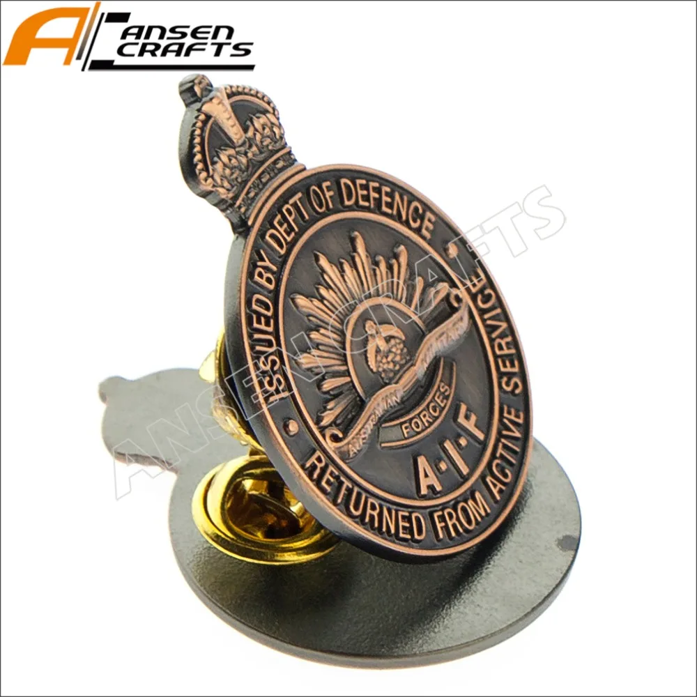 Air Force Ground Combat Badge Fr. Australia. Pinin Pins & Badges from