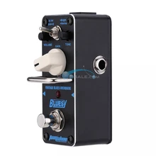 ABY-3 Bluesy Vintage Blues Pedal de efectos de guitarra Overdrive Aroma Mini tamaño con verdadero Bypass efectos pedales accesorios de guitarra