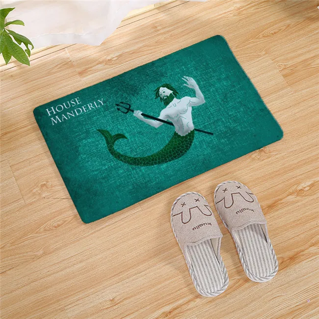 23 Game of Thrones Print Door Mat Kitchen Carpet Living Room Hallway Bathroom Entrance Non-slip Floor Mat Home Decor 80cm - Цвет: 23