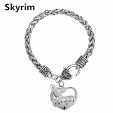 

20pcs Zinc Alloy Antique Silver Plated Chihuahua Animals Charm Vintage Lobster Clasp Biker Bracelet