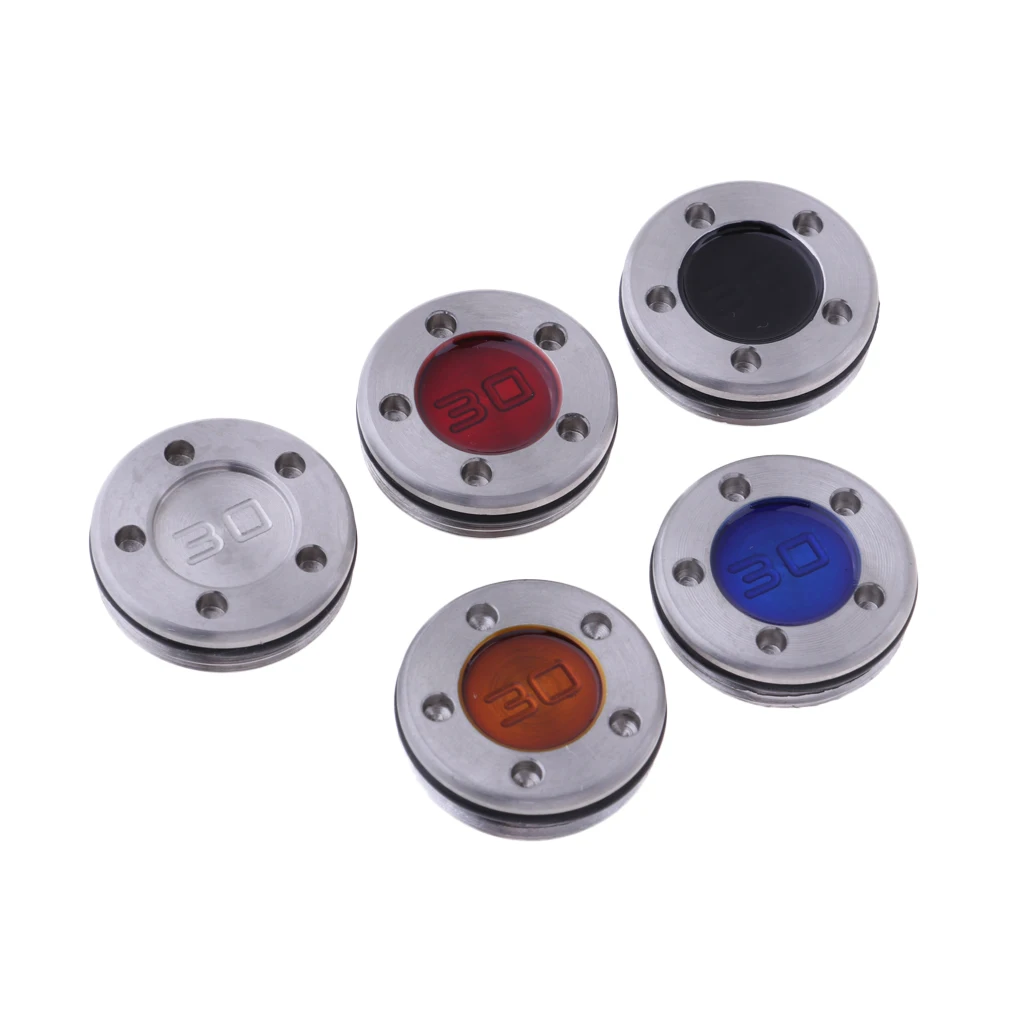 Golf Custom Putter Weights 25/30/35g Tungsten Steel Weight Screws Blue Red Black 