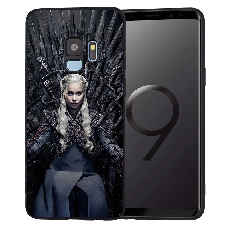 Game Thrones Daenerys Dragon Jon For Samsung Galaxy S6 S7 Edge S8 S9 S10 Plus Lite Note 8 9 phone Case Cover Coque Etui Funda