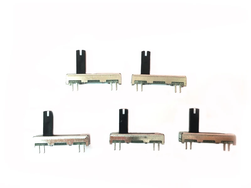 New 100pcs good quality little straight slide potentiometer B50kin