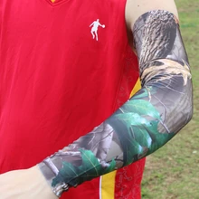 Новая Элитная рукавная цифровая камуфляжная компрессионная манжета на руку спортивная одежда цифровая камуфляжная компрессионная манжета на руку