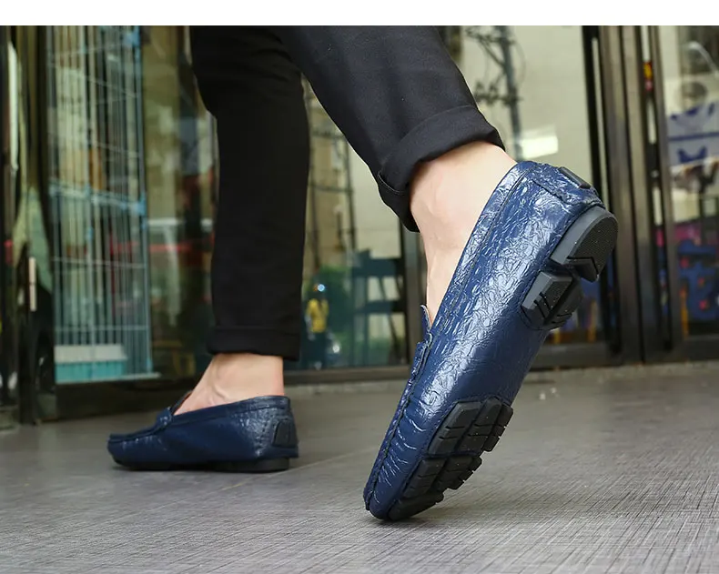 alta qualidade sapatos masculinos de couro genuíno