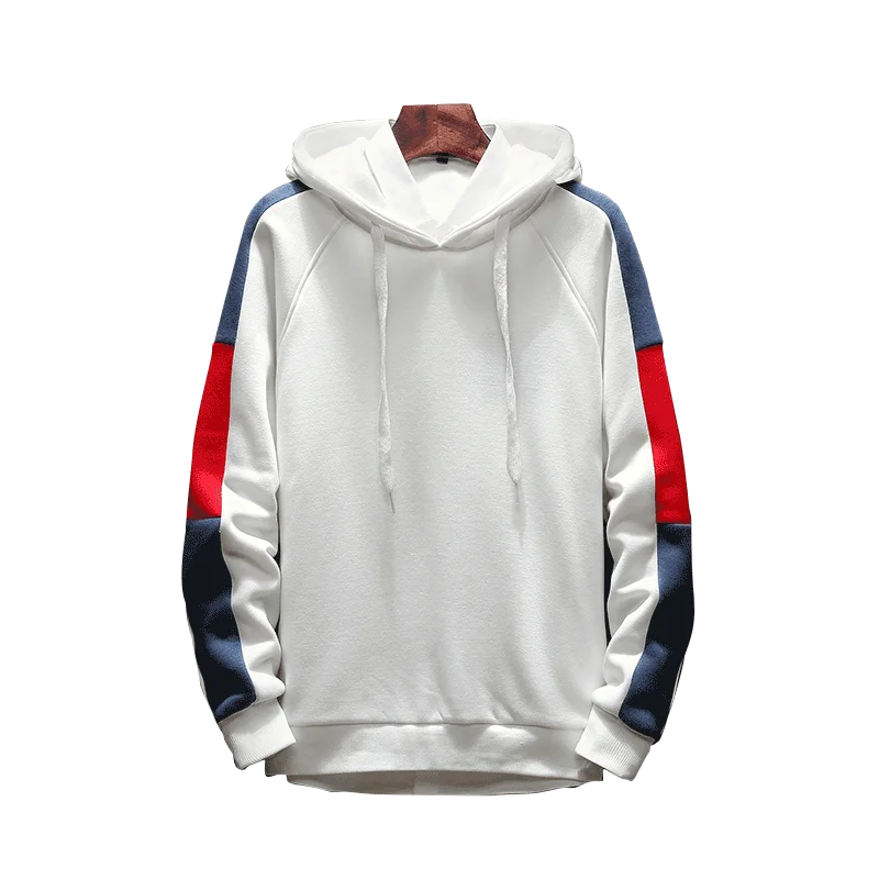 

Hoodies Men 2018 New Patchwork Fashion Hoodie Hip Hop Sweatshirt Streetwear Autumn Brand Male Slim Fit thick Pullover Hoody