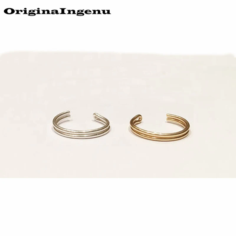 925 Silver Ear Cuff Gold Filled Fake Piercing Jewelry Handmade Oorbellen Pendientes Boho Earrings For Women 2