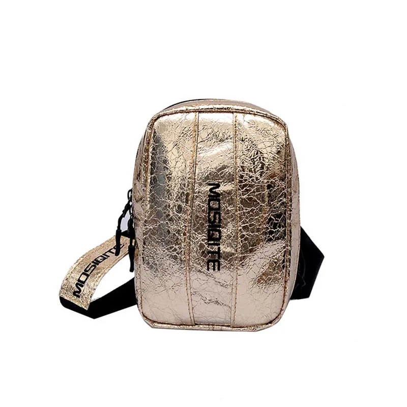 

Women Lady Girl Chest Crossbody Bag Zipper PU Leather Casual For Travel Mobile Phone New